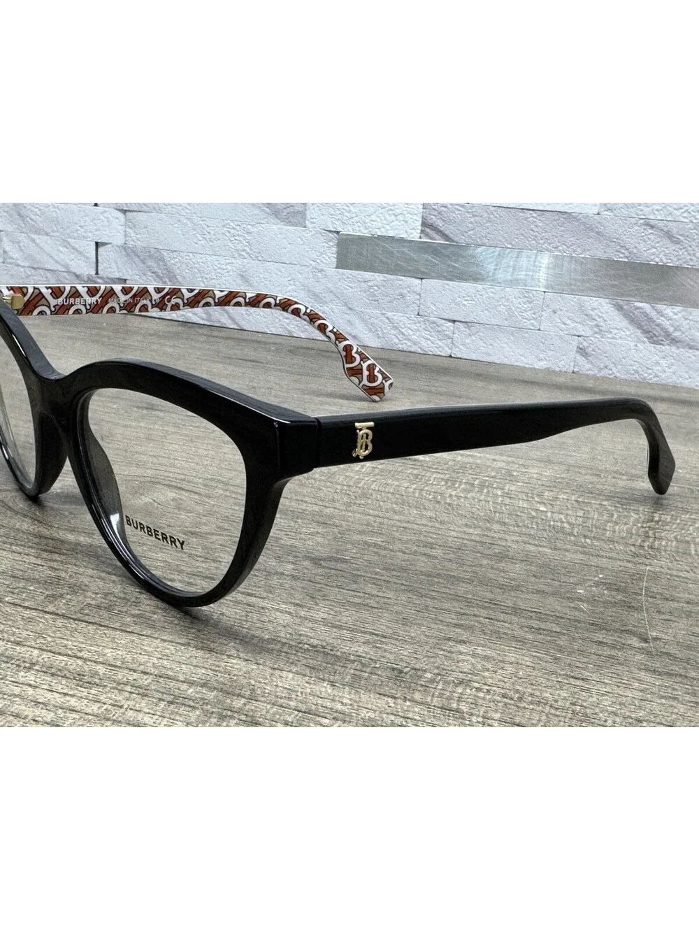 BURBERRY B 2311 3824 Eyeglasses Frames Black 51[]19-140 Demo Lens Designer Italy